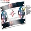 Skin Wrap Decal Set 2 Pack for Amazon Echo Dot 2 - Overload (2nd Generation ONLY - Echo NOT Included) view 3