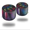 Skin Wrap Decal Set 2 Pack for Amazon Echo Dot 2 - Tie Dye Swirl 105 (2nd Generation ONLY - Echo NOT Included) view 1