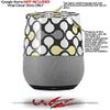 Locknodes 05 Yellow Sunshine - Decal Style Skin Wrap fits Google Home Original (Google Home NOT Included) view 2