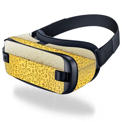 MightySkins Skin Compatible with Samsung Gear VR (2016) wrap Cover Sticker Skins Beer Buzz