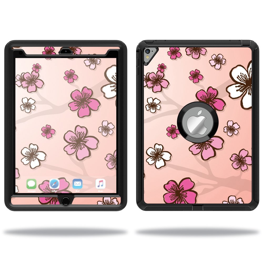 MightySkins Skin Compatible with OtterBox Defender Apple iPad Pro 9.7 Case wrap Cover Sticker Skins Cherry Blossom