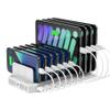 iPad Charging Station, Unitek 96W 10-Port USB Charging Dock Hub with Quick Charge 3.0, Charging Stand Compatible Multiple Device, Charging 8 iPads Simultaneously - [Upgraded Divider] view 1