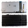 Power4Laptops UK Layout Silver Frame Backlit Black Replacement Laptop Keyboard Compatible with HP Envy 15-J002EL view 1