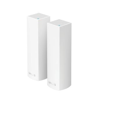 Linksys Velop Tri-Band AC4400 Whole Home WiFi Mesh System- 2-Pack (Coverage up to 4000 sq. ft)