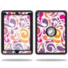 MightySkins Skin Compatible with OtterBox Defender Apple iPad Pro 9.7 Case wrap Cover Sticker Skins Swirly Girly view 1