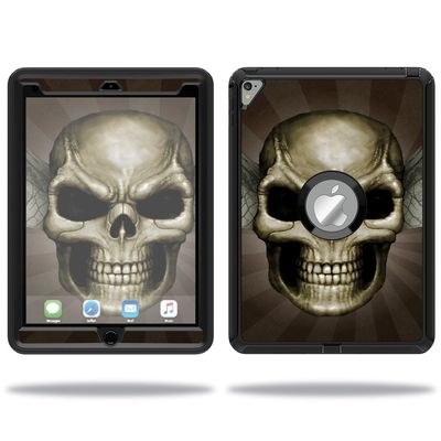 MightySkins Skin Compatible with OtterBox Defender Apple iPad Pro 9.7 Case wrap Cover Sticker Skins Skeletor