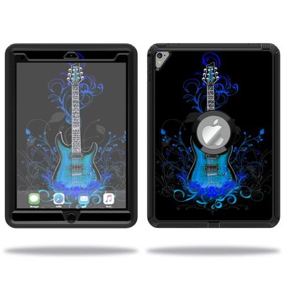 MightySkins Skin Compatible with OtterBox Defender Apple iPad Pro 9.7 Case wrap Cover Sticker Skins Guitar