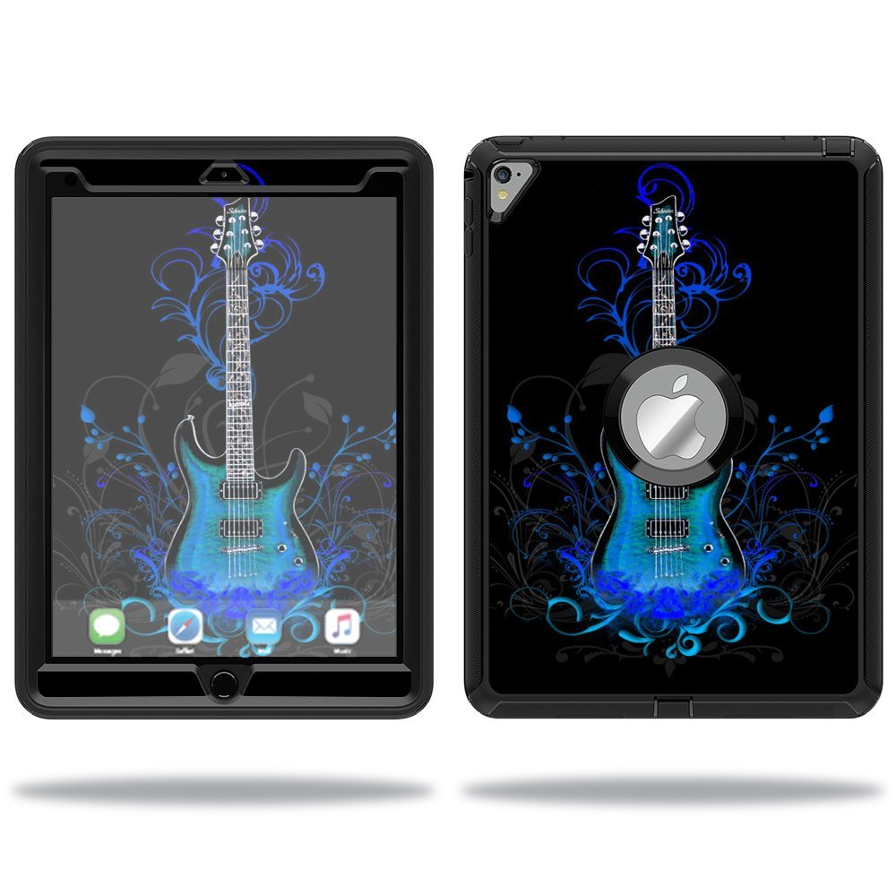 MightySkins Skin Compatible with OtterBox Defender Apple iPad Pro 9.7 Case wrap Cover Sticker Skins Guitar
