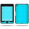 MightySkins Skin Compatible with Lifeproof Apple iPad Mini 4 Case nuud Case wrap Cover Sticker Skins Blue Vintage view 1