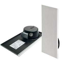 Csd1x2 Pair Off White 1x2 Celing Speaker With Back Can