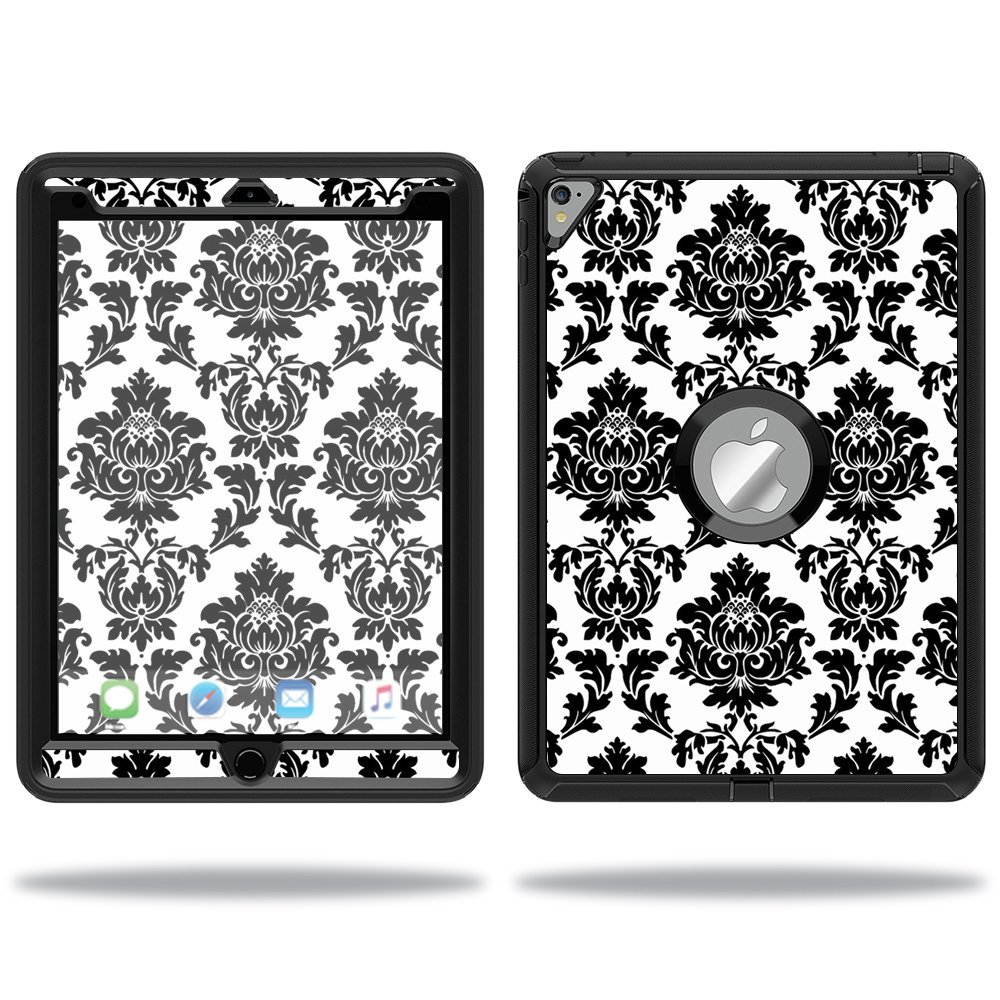 MightySkins Skin Compatible with OtterBox Defender Apple iPad Pro 9.7 Case wrap Cover Sticker Skins Vintage Damask