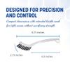 SPARTA Grout Brush with Stiff Nylon Bristles, 8 Inch, White, 24-Pack view 2