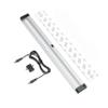EShine 12 inch LED Dimmable Under Cabinet Lighting Strip with Hand Wave Motion Sensor, Black, with Accessories (No Power Supply Included), Cool White (6000K) view 1