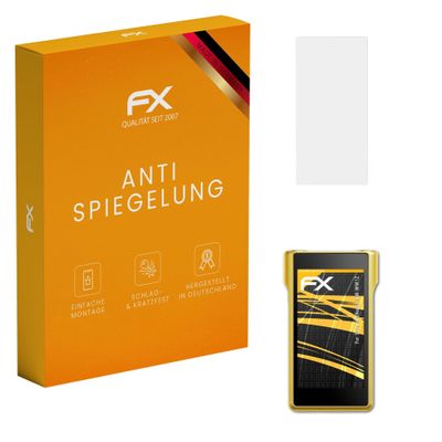 atFoliX Screen Protector compatible with Sony Walkman NW-WM1Z Screen Protection Film, anti-reflective and shock-absorbing FX Protector Film (3X)