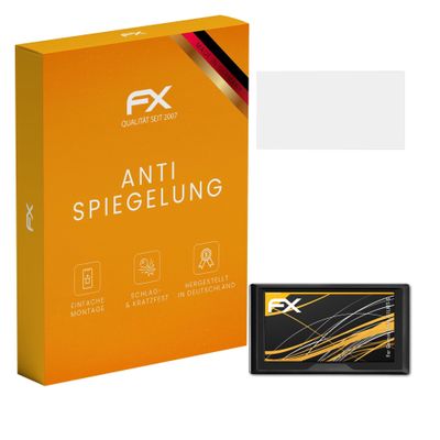 atFoliX Screen Protector compatible with Garmin Drive 61LMT-S Screen Protection Film, anti-reflective and shock-absorbing FX Protector Film (3X)