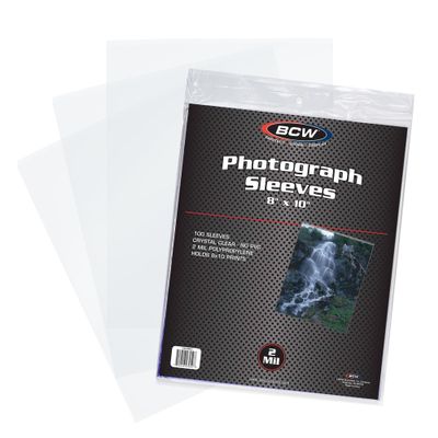 BCW 1-8X10SLV Bcw 8X10 Photo Sleeves