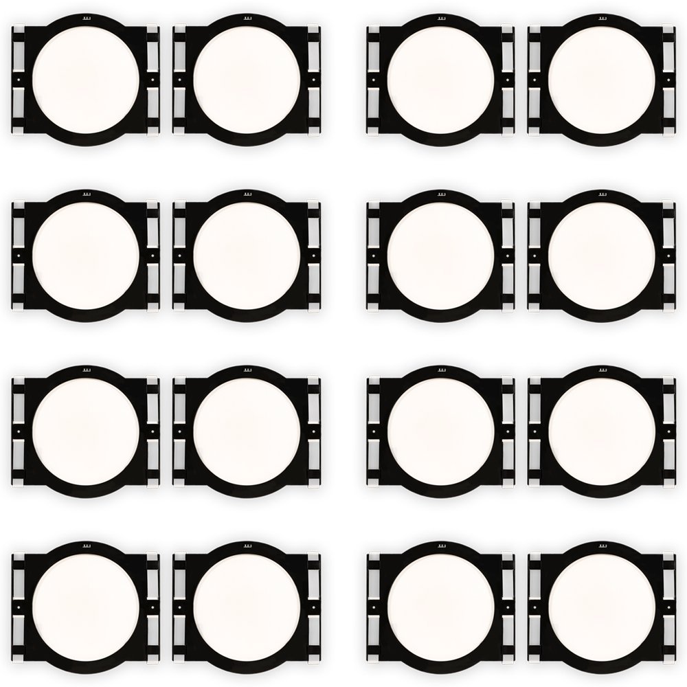 Theater Solutions RK6C in Ceiling Installation Rough in Kit for 6.5" Speakers 8 Pair Pack