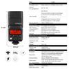 GODOX TT350N TTL Camera Flash for Nikon Cameras GN36 1/8000s HSS Mini Speedlight view 2