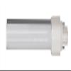 Satco S9854 Transitional Light Bulb in White Finish, 6.63 inches, Frosted view 1