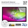 Elite Screens ezFrame 2 Rear Series, 100-INCH Diagonal 16:9, Fixed Frame Home Movie Theater Rear Projector Projection Screen 8K / 4K Ultra HD 3D Ready, R100RH2 view 2