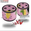 Skin Wrap Decal Set 2 Pack for Amazon Echo Dot 2 - Lemon Pink (2nd Generation ONLY - Echo NOT Included) view 2