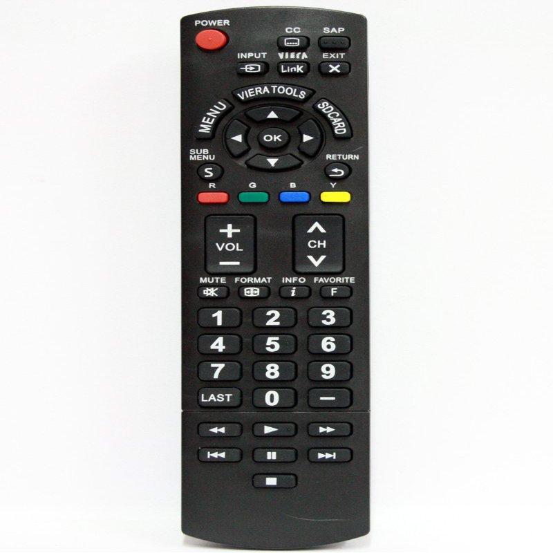 USARMT N2QAYB000485 Remote Control Compatible with All PANASONIC 32~85 TV for TC-32LX24 TC-42LD24 TC-42LS24 TC-42PX24 TC-50PS24 TC-50PX24 TC-58PS24 TC-65PS24 TC-L22X2 TC-L32C22