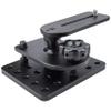 Kupo Mini Camera Ball Leveling Head, 45mm Ball, 6"x5" Cheese Plate, 21lb Load, 3/8" Mounting Holes on 1" Grid, 3/8" Slot 3.9" Long for Sliding Base, Solid Aluminum (KG097511) view 1