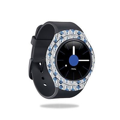 MightySkins Skin Compatible with Samsung Gear S2 3G - Galaxy Bots | Protective, Durable, and Unique Vinyl Decal wrap Cover | Easy to Apply, Remove, and Change Styles | Made in The USA