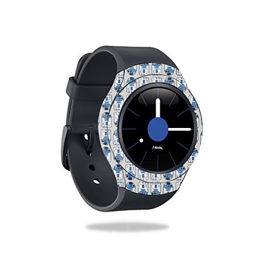 MightySkins Skin Compatible with Samsung Gear S2 3G - Galaxy Bots | Protective, Durable, and Unique Vinyl Decal wrap Cover | Easy to Apply, Remove, and Change Styles | Made in The USA
