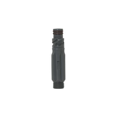 Aquor Straight Hose Connector, Attachable Garden Hose Connector with Check Valve, Quick Connect Fitting for Water Hoses, Attachment for Aquor Hydrants, Outlets, and Adapters