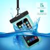Buylen Universal Waterproof Case with Super Sealability Technology, Cellphone Dry Bag Pouch with Sensitive PVC Touch Screen for Cellphone Up to 6.0" Diagonal view 2