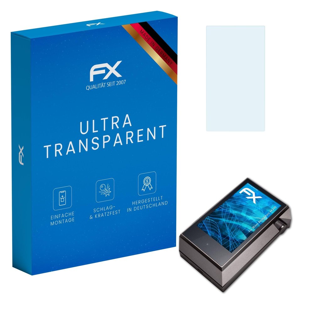 atFoliX Screen Protection Film compatible with IRiver Astell&Kern AK240 Screen Protector, ultra-clear FX Protective Film (3X)