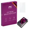 atFoliX Plastic Glass Protective Film compatible with IRiver Astell&Kern AK240, 9H Hybrid-Glass FX Screen Protector view 1