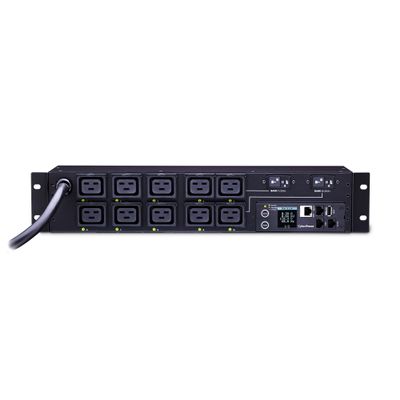 CyberPower PDU81009 Switched Metered-By-Outlet PDU, 200-240V/30A, 10 Outlets, 2U Rackmount