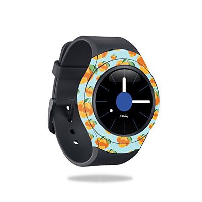 MightySkins Skin Compatible with Samsung Gear S2 3G Cover Skins Sticker Watch Orange You Glad