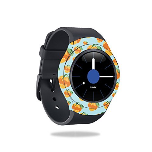 MightySkins Skin Compatible with Samsung Gear S2 3G Cover Skins Sticker Watch Orange You Glad
