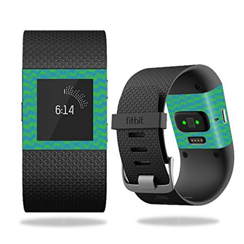 MightySkins Skin Compatible with Fitbit Surge Cover Skins Sticker Watch Sharp Chevron