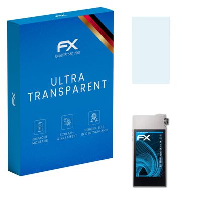 atFoliX Screen Protection Film compatible with IRiver Astell&Kern AK120 II Screen Protector, ultra-clear FX Protective Film (3X)
