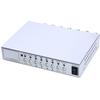UHPPOTE 4 Channel Color Quad System Video Splitter CCTV DVR Camera Processor Remote Control with 7 BNC Adapter view 3
