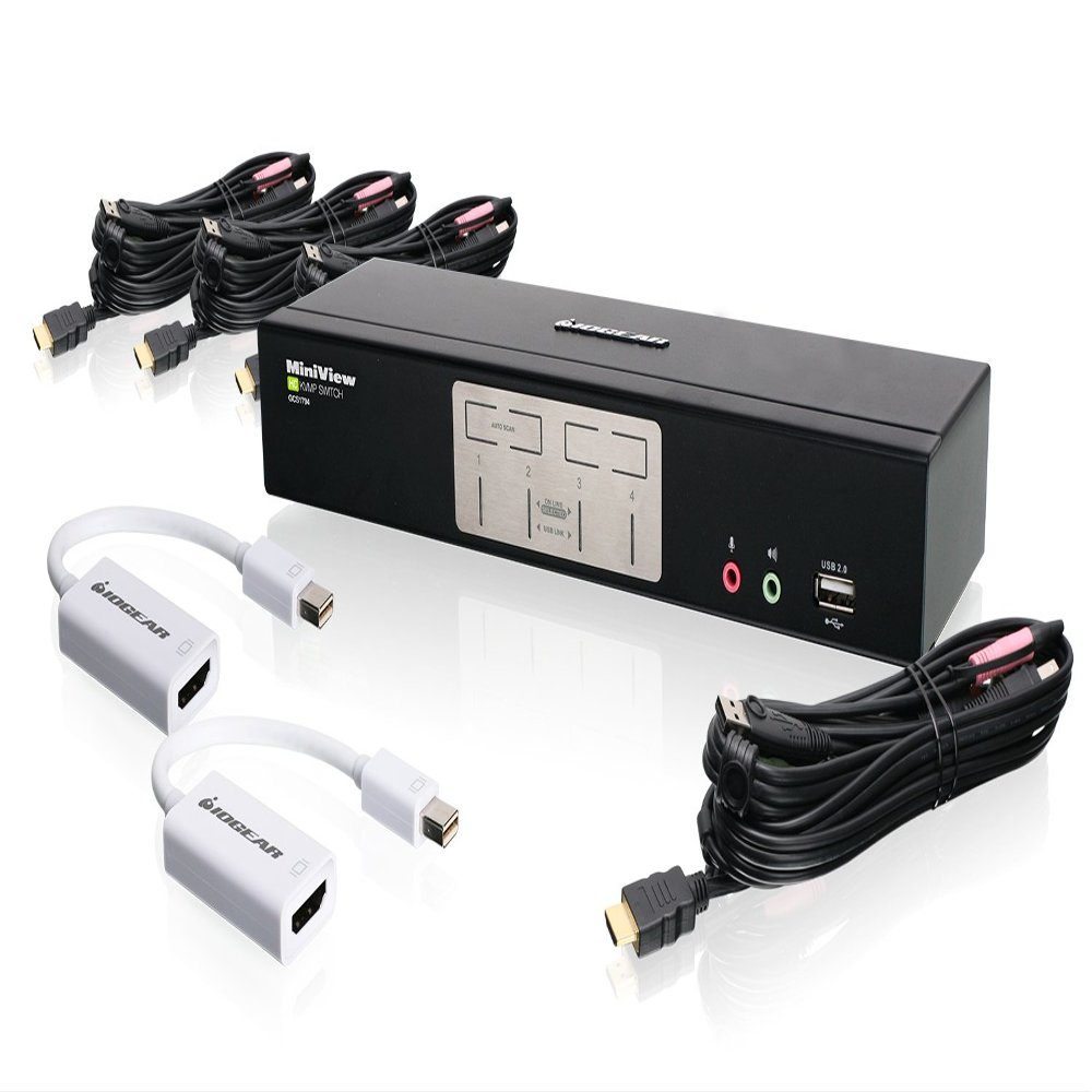 4PORT HDMI KVMP SWITCH WITH
