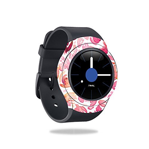MightySkins Skin Compatible with Samsung Gear S2 3G Cover Skins Sticker Watch Pink Petals