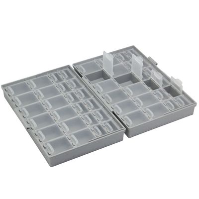AideTek BOXALL48 lids empty enclosure SMD SMT organizer surface mount Organizer lid 1206 0805 0603 0402