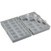 AideTek BOXALL48 lids empty enclosure SMD SMT organizer surface mount Organizer lid 1206 0805 0603 0402 view 1