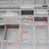 AideTek BOXALL48 lids empty enclosure SMD SMT organizer surface mount Organizer lid 1206 0805 0603 0402 view 2