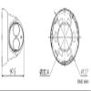 4 IP Camera System (Dome design). 4 MP resolution, 2.8 mm fixed lens, EXIR-IR view 3