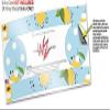 Skin Wrap Decal Set 2 Pack for Amazon Echo Dot 2 - Lemon Blue (2nd Generation ONLY - Echo NOT Included) view 3