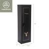 American Furniture Classics Model 901 5 Gun Metal Security Cabinet view 3