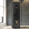 American Furniture Classics Model 901 5 Gun Metal Security Cabinet view 4