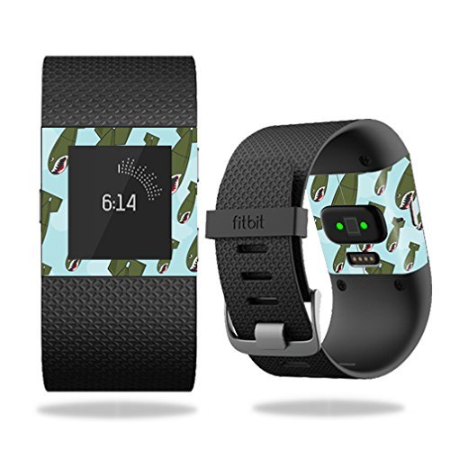 MightySkins Skin Compatible with Fitbit Surge Cover Skins Sticker Watch Bombs Away