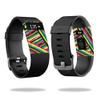 MightySkins Skin Compatible with Fitbit Charge HR Cover Skins Sticker Watch Split Color view 1